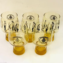 Load image into Gallery viewer, Set of 5 Old Fort Henry Goblet Glasses