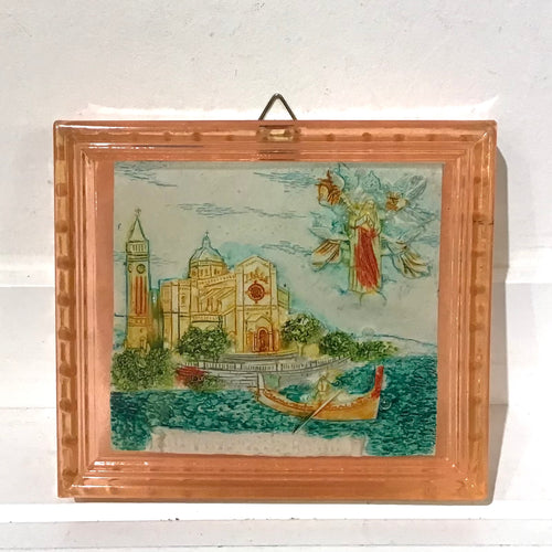 Religious Tile in Resin