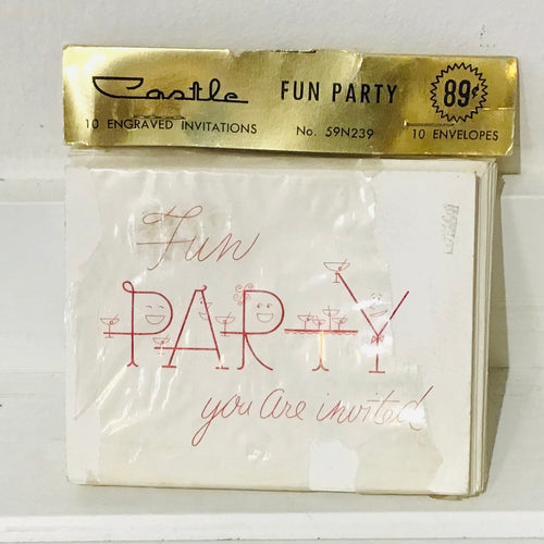 Vintage Party Invitations