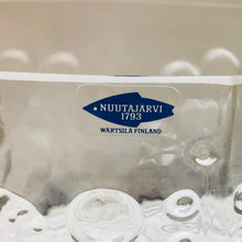 Load image into Gallery viewer, Nuutajarvi 1793 Finland Flora Trifle Bowl