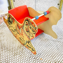 Load image into Gallery viewer, Vintage 1950s Child’s Rocking Horse Chair