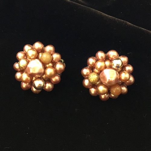 Vintage Clip On Earrings