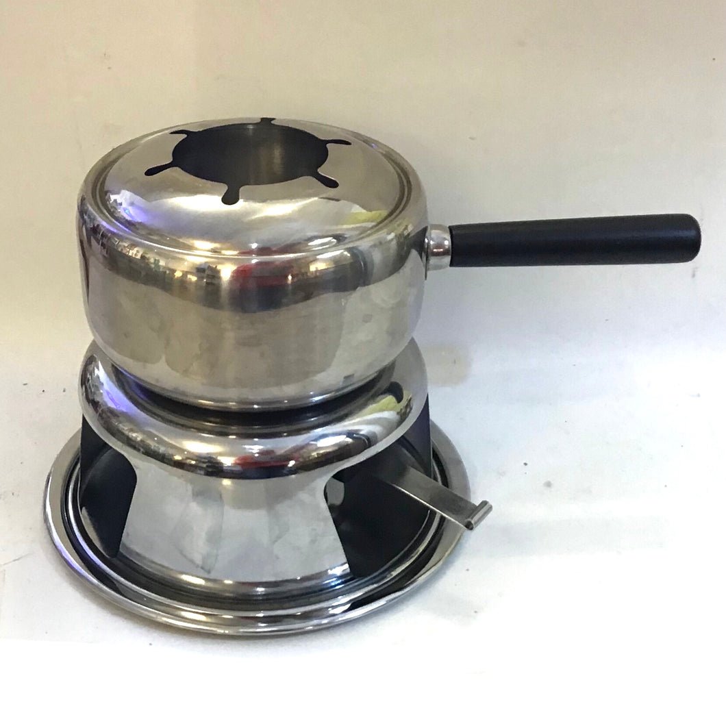 Vintage Stainless Steel Fondue Pot
