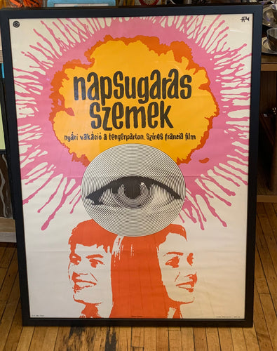 1970s Hungarian Movie Poster