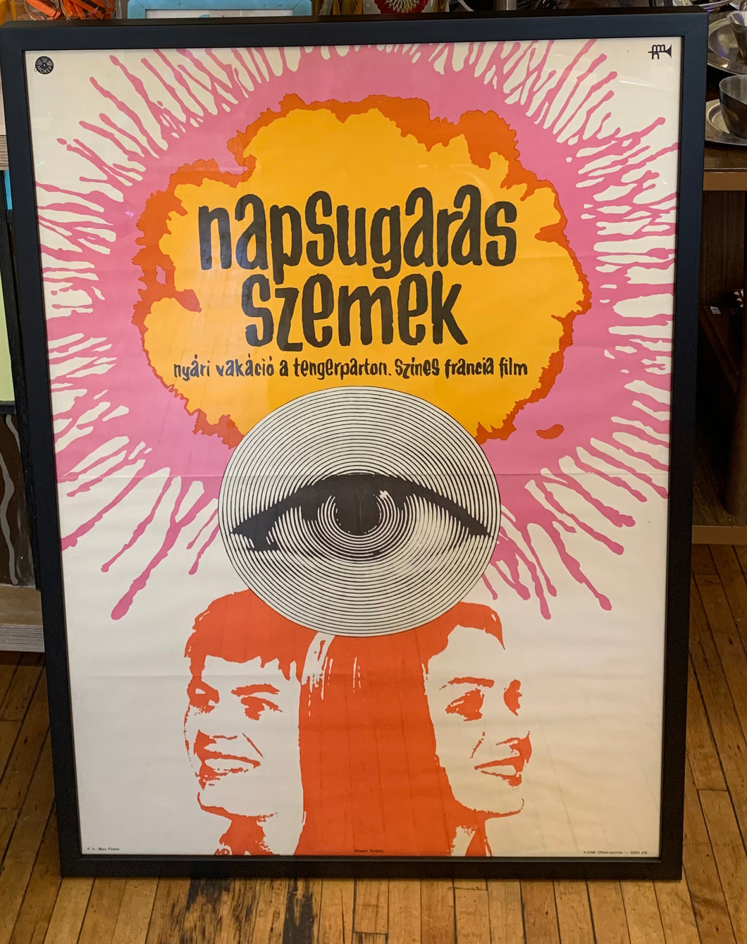 1970s Hungarian Movie Poster