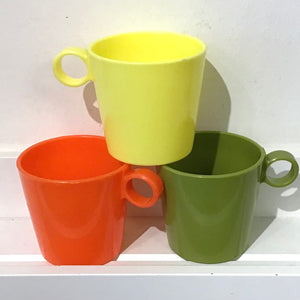 Vintage Plastic Coffee Cups