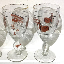 Load image into Gallery viewer, Vintage Spanish Coffee Glasses