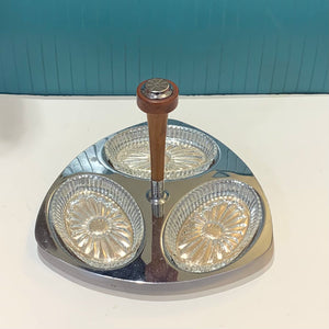 Vintage Glo-Hill Serving Tray