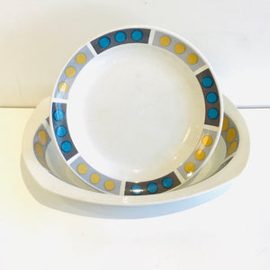 Midwinter Plate and Serving Dish