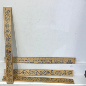 Vintage Government Promotional Rulers