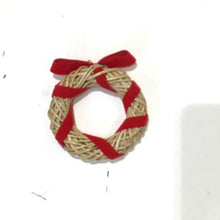 Load image into Gallery viewer, Handmade Straw Christmas Ornaments