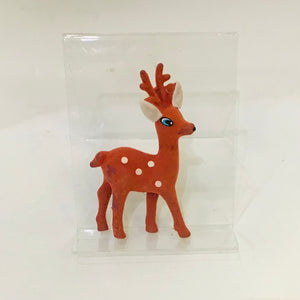 Vintage reindeer ornaments