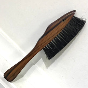 Zebra Wood Clothing Brush