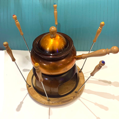 1970s Fondue Set