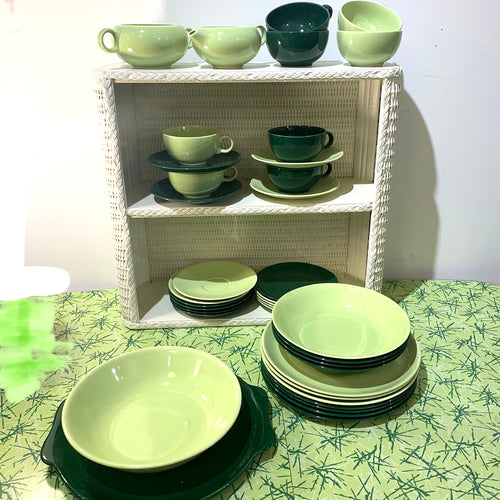 Not Quite Russell Wright Dish Set