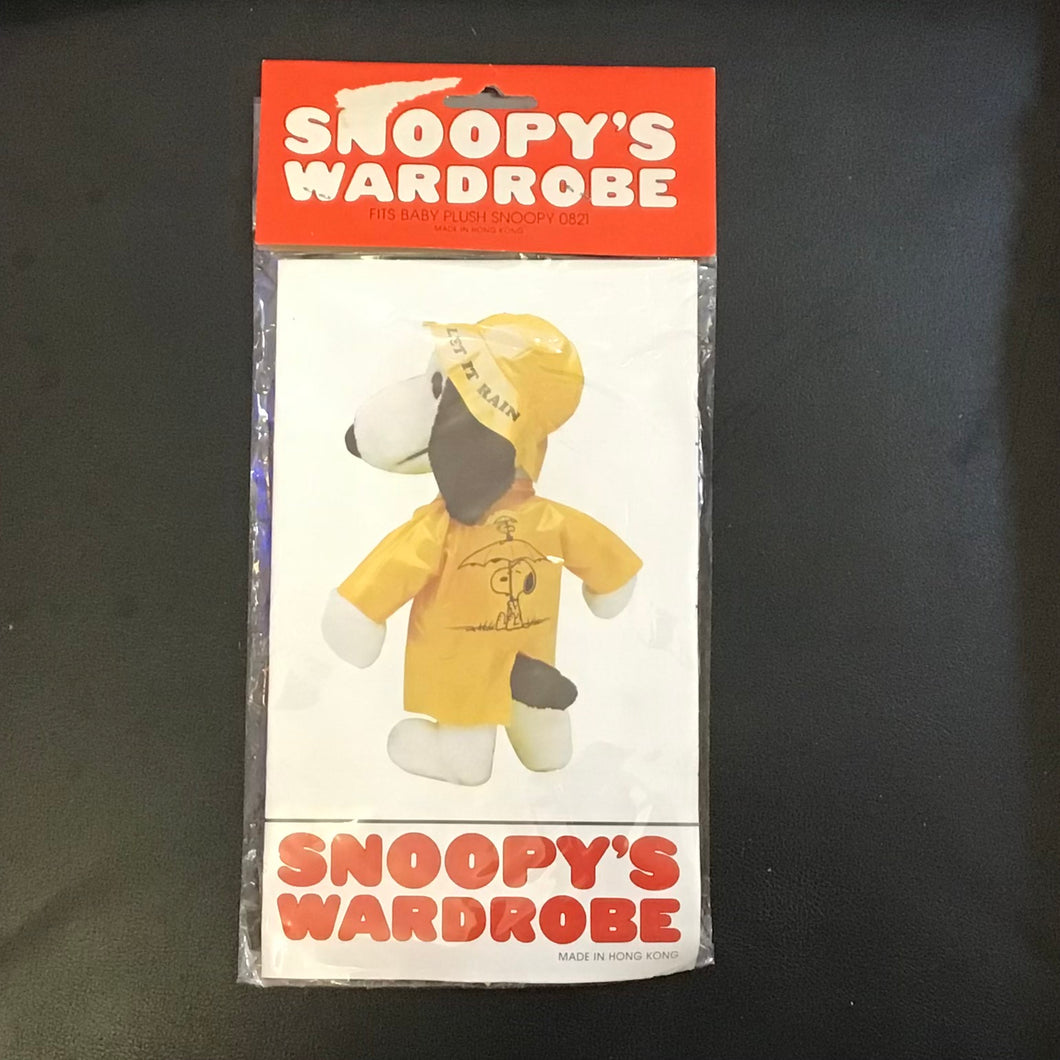 Snoopy’s Wardrobe