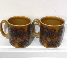 Load image into Gallery viewer, Vintage Stoneware Coffee Mugs