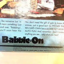Load image into Gallery viewer, 1992 Babble-On Board Game