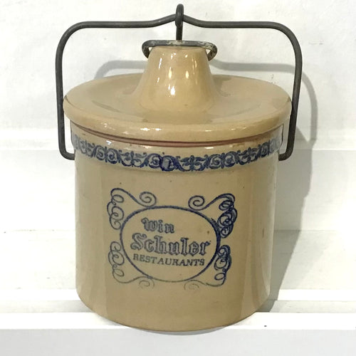 Ceramic Cheese Crock