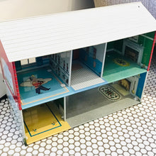 Load image into Gallery viewer, Vintage Tin Litho Dollhouse