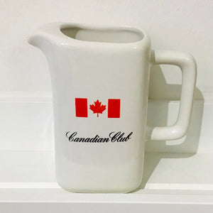 Vintage Canadian Club Whiskey Pitcher