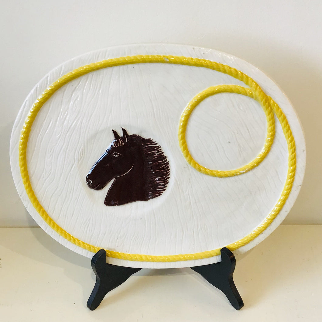 Horse & Lasso Platter