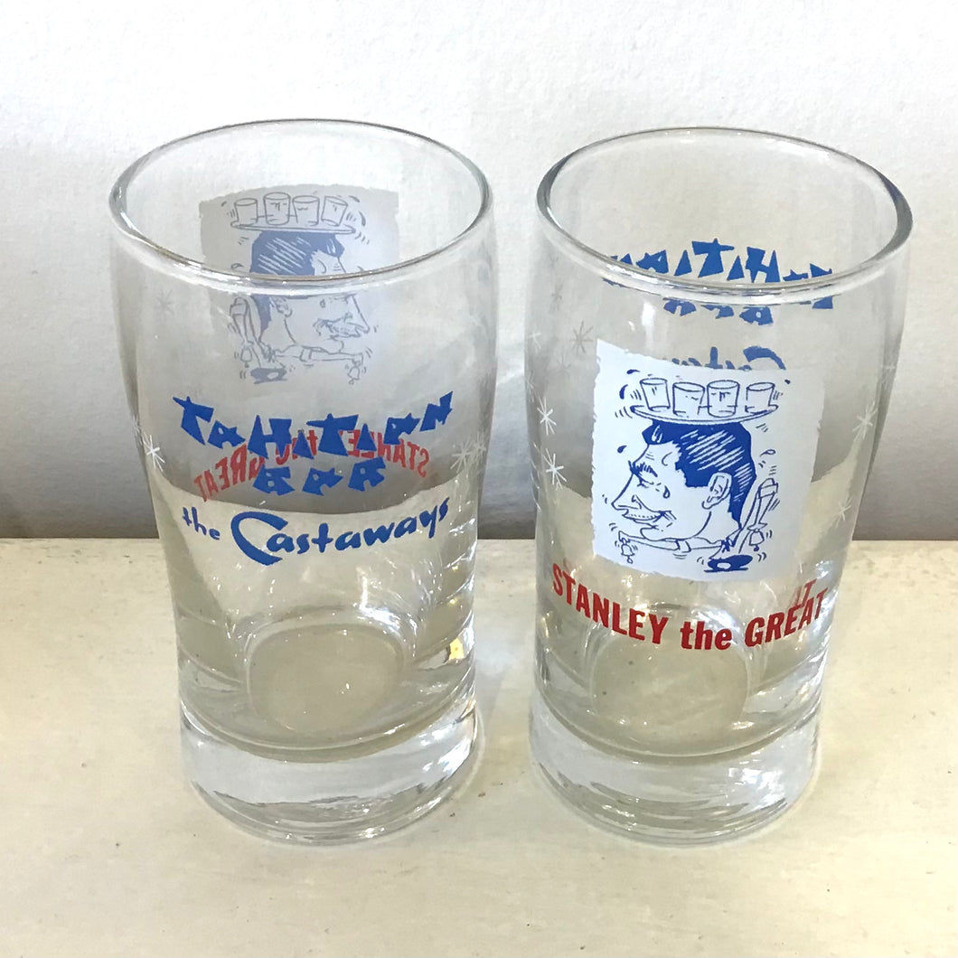 Vintage The Castaways Barware & Ephemera