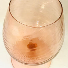 Load image into Gallery viewer, Vintage Pink Glass Snifter