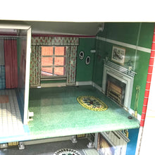 Load image into Gallery viewer, Vintage Tin Litho Dollhouse
